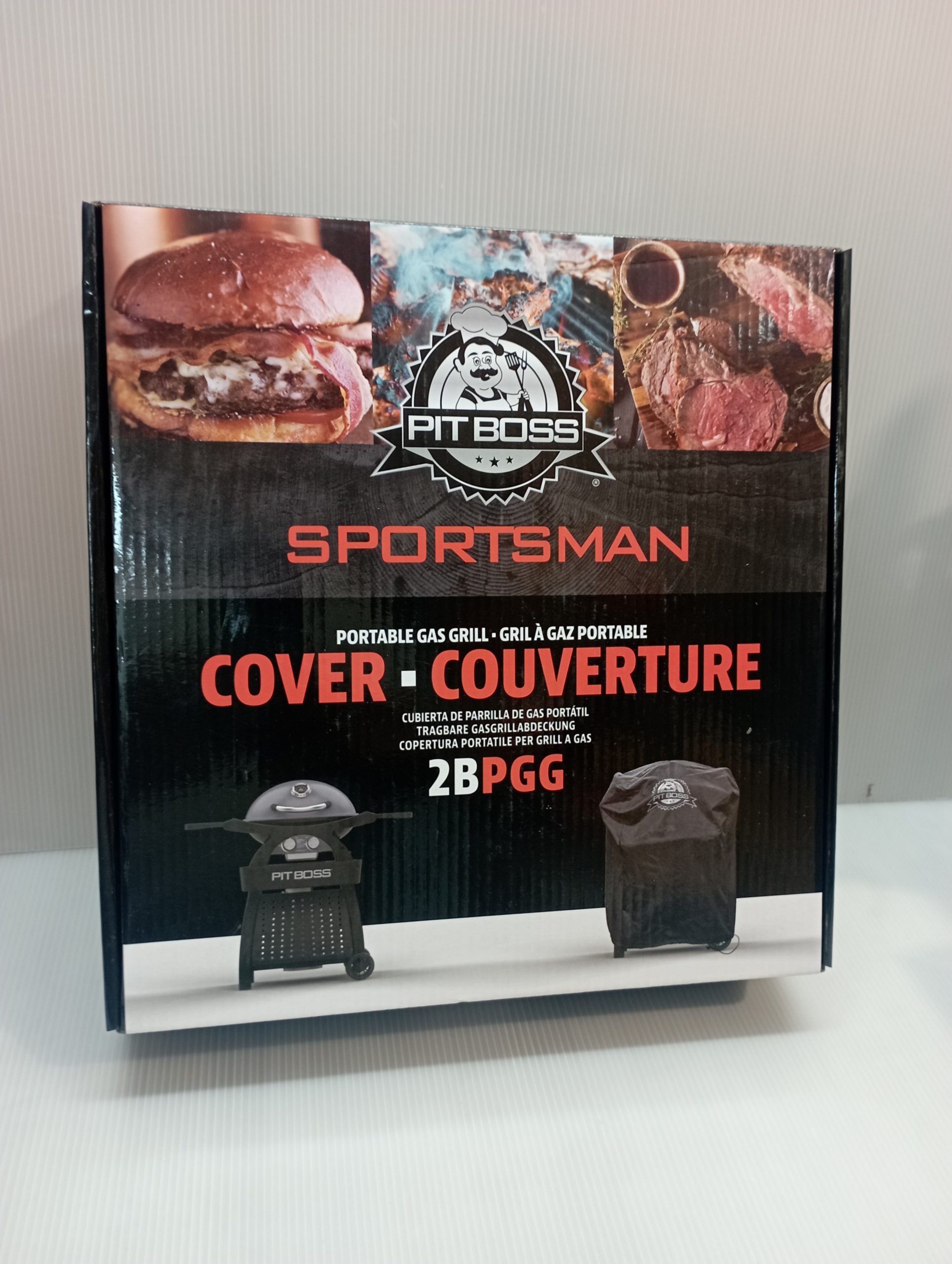 Sportsman 2 - גריל גז נייד 2 מבערים עם עגלה PittBoss