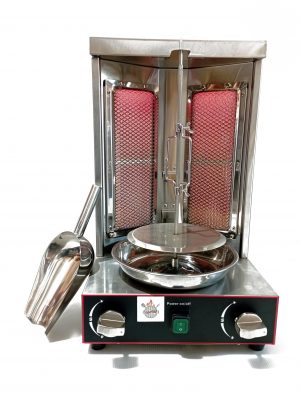 מכשיר שווארמה 2 מבערים 6KW - להשכרה
